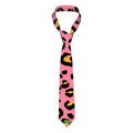 Game Day Tie - Drip Bench Leopard Pink
