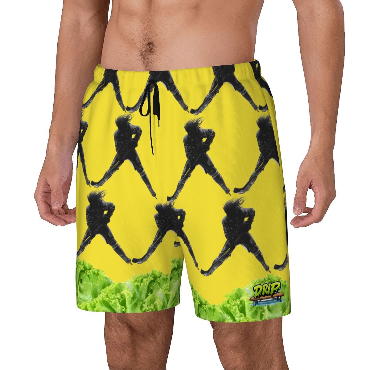 W2W Pro Mesh Hybrid Shorts - Lettuce Hockey Hair Flo