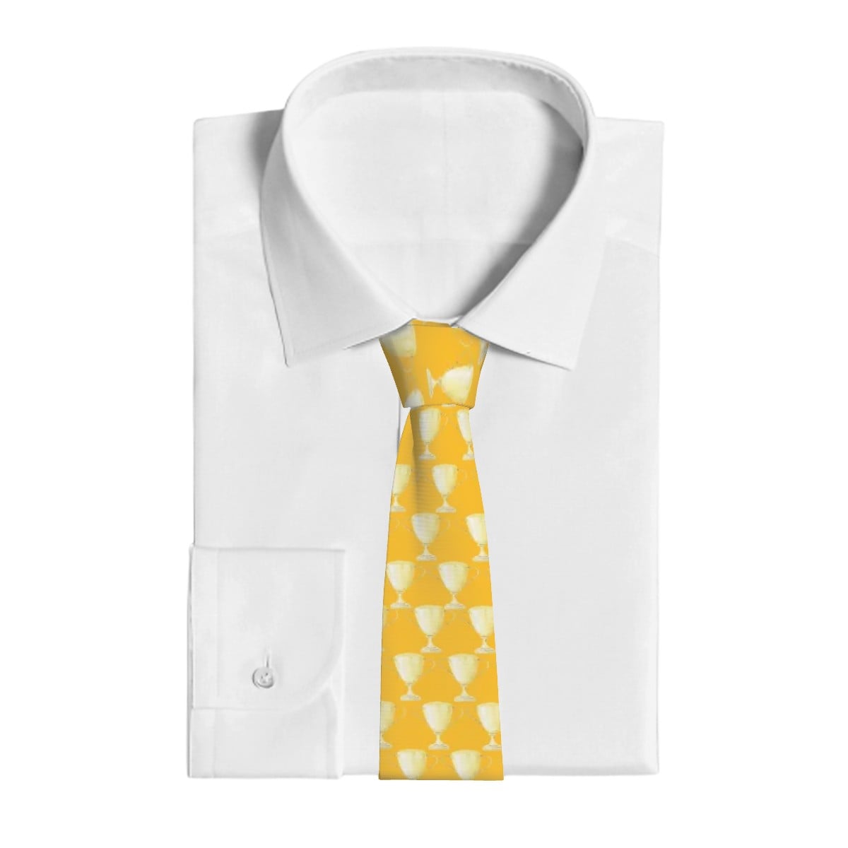 Game Day Tie - Trophies Gold