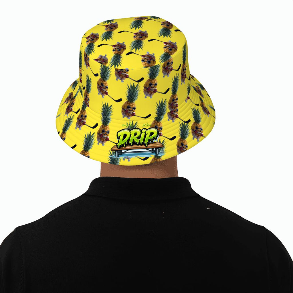 Drip Bucket Hat - Piney Snipe Yellow