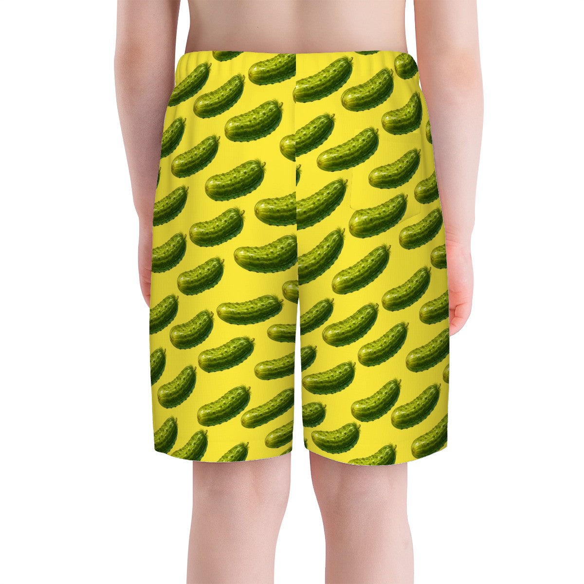 Youth Swim Shorts - Pickled Yellow