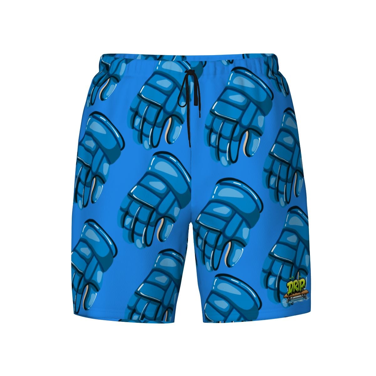 W2W Pro Mesh Hybrid Shorts - Blue Hockey Gloves Dark Blue