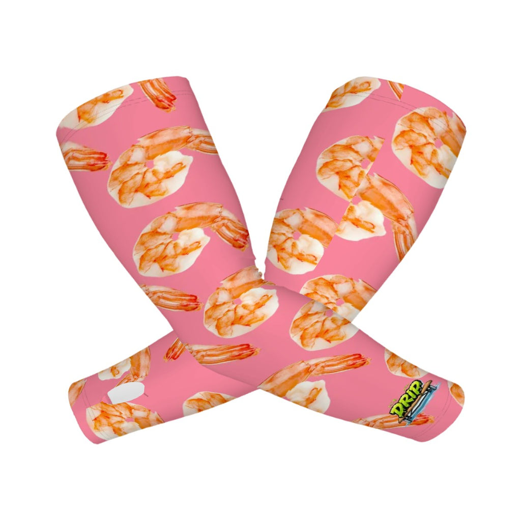 Drip Bench Performance Arm Sleeves - Shrimp Cocktail