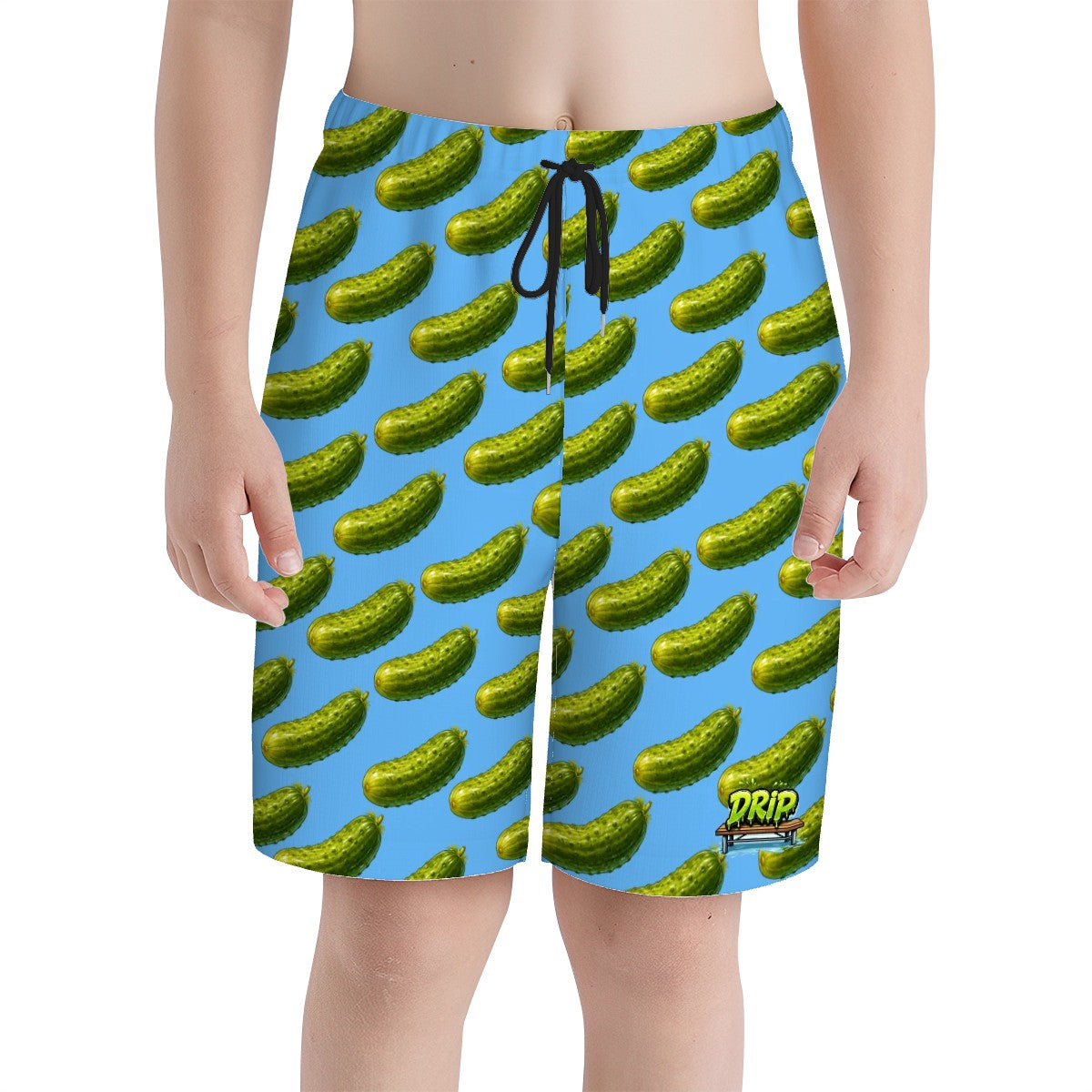 Youth Swim Shorts - Pickled Blue