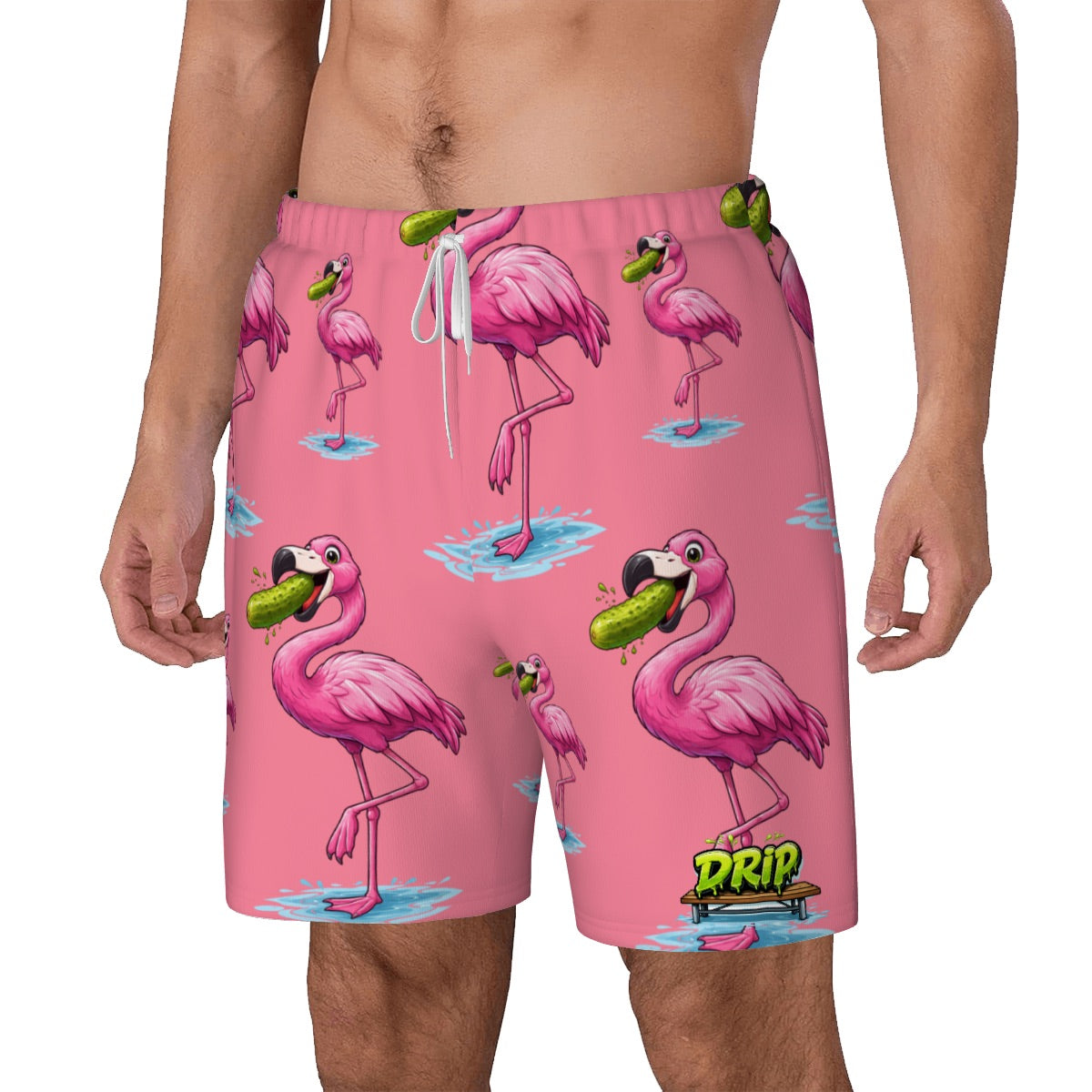 W2W Pro Mesh Hybrid Shorts - Pickle Flamingo Pink