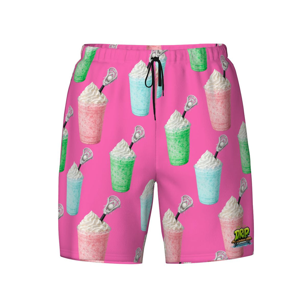 W2W Pro Mesh Hybrid Shorts - Ice Cream Lacrosse Hot Pink
