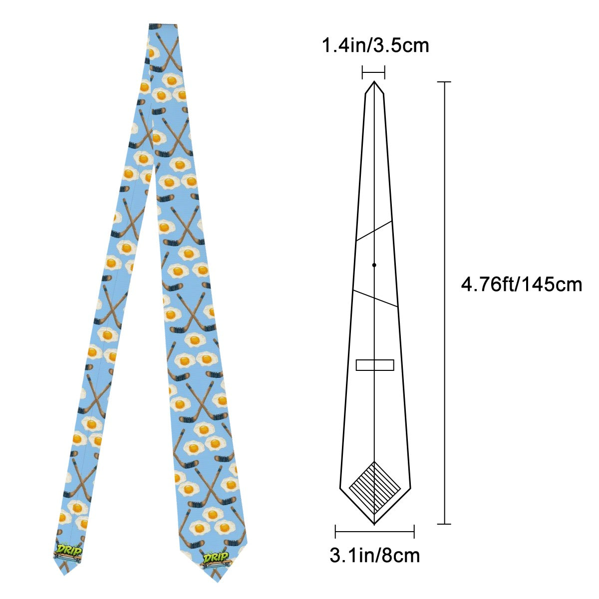 Game Day Tie - Sunnyside Snipes Blue