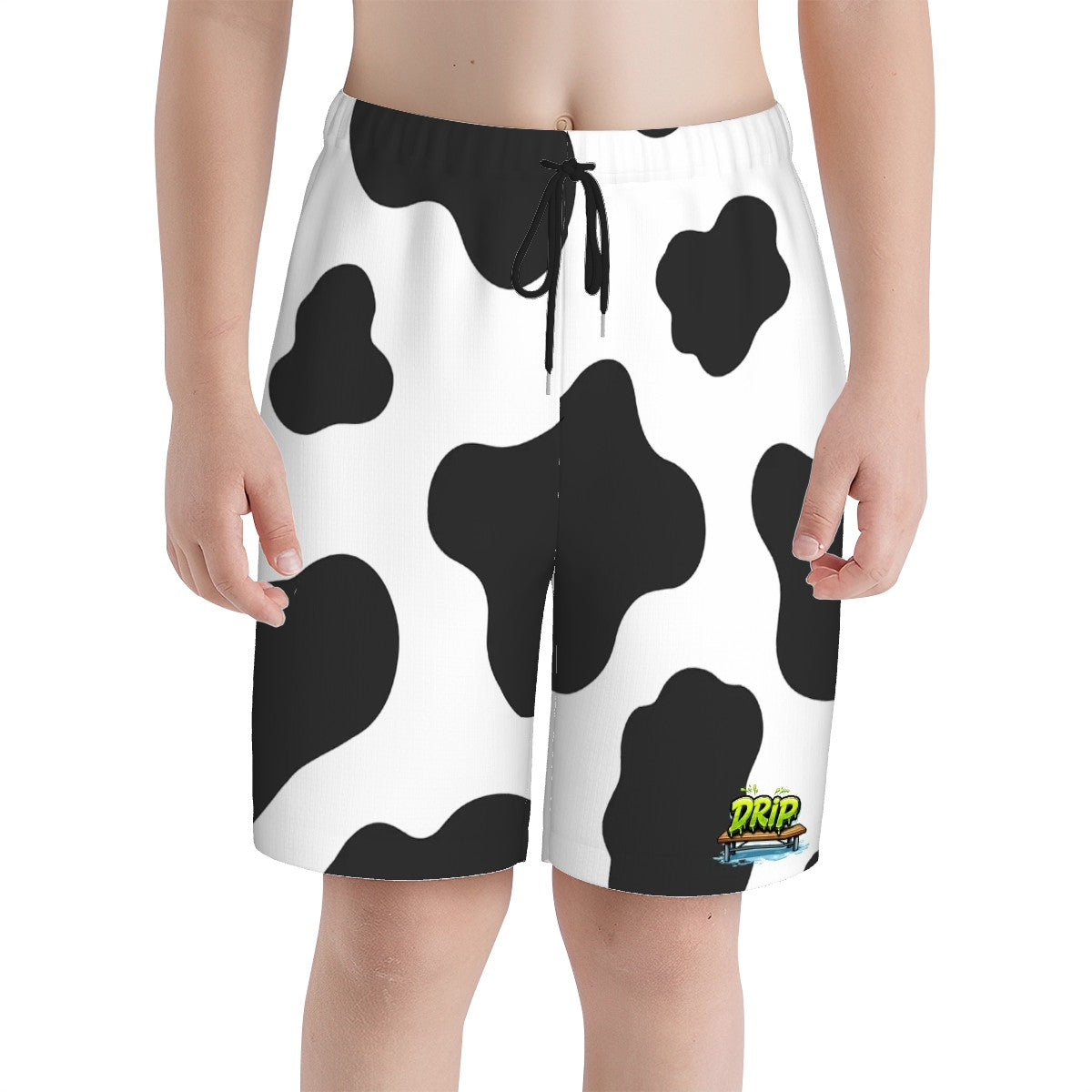 Youth Swim Shorts - Cow Tipping Drip