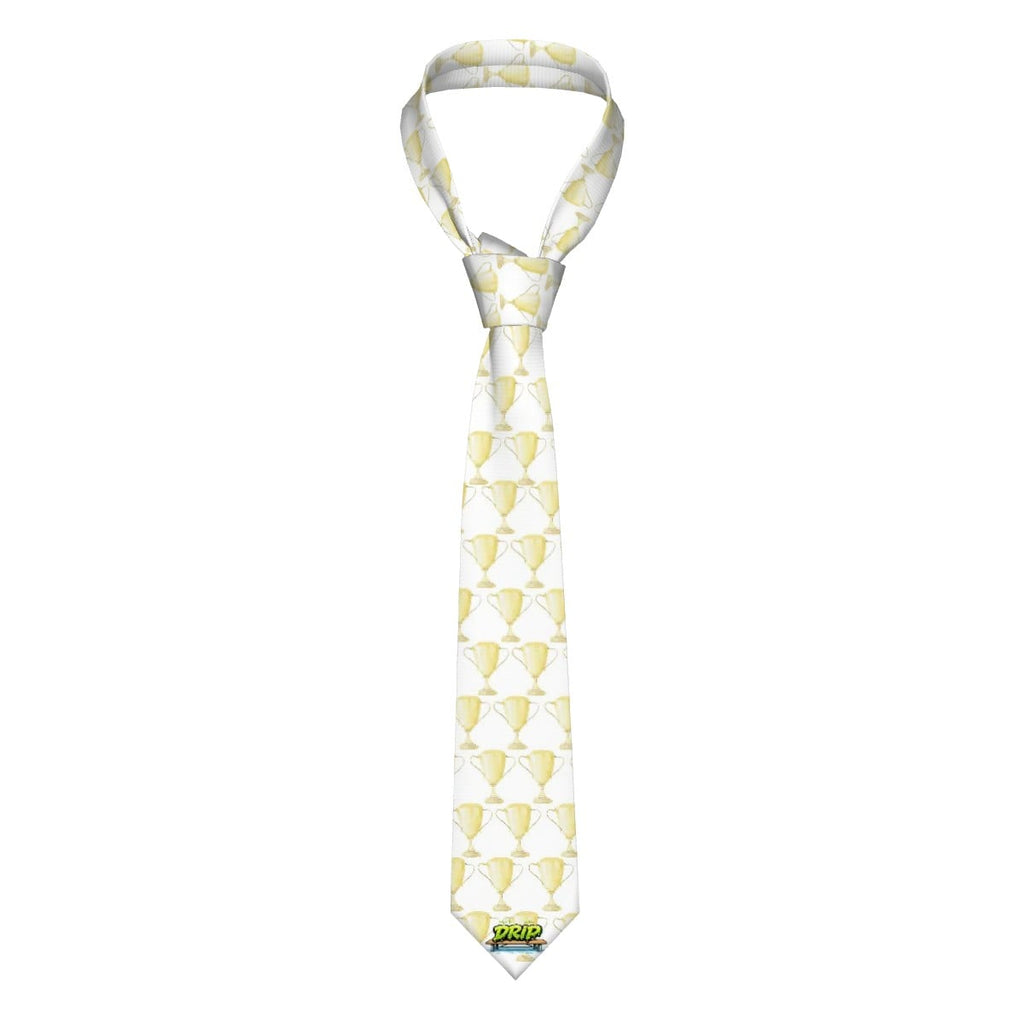 Game Day Tie - Trophy White