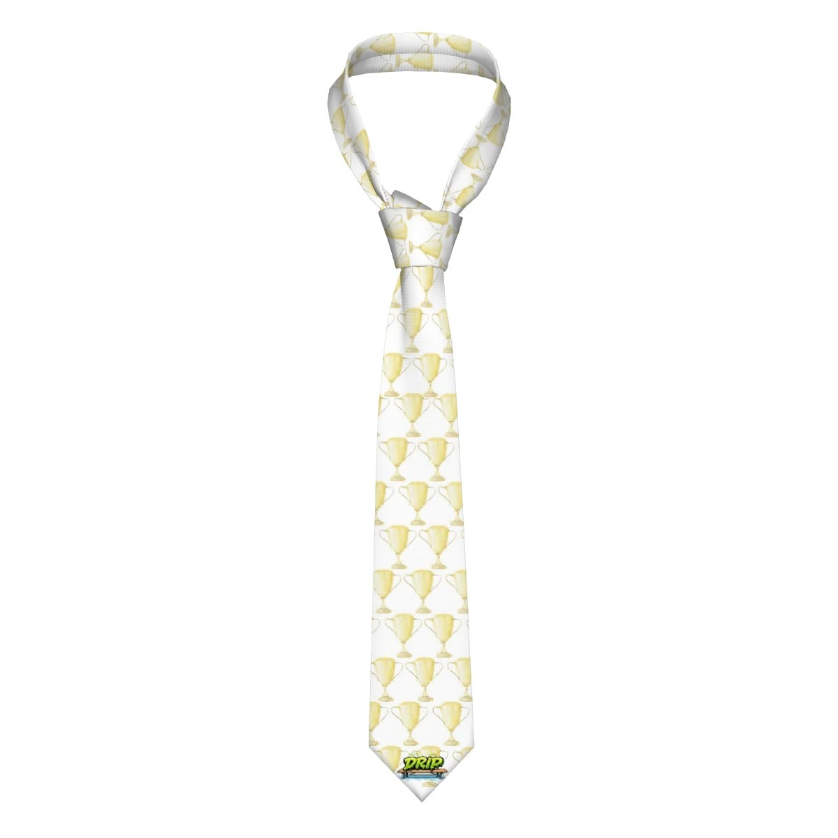 Game Day Tie - Trophy White