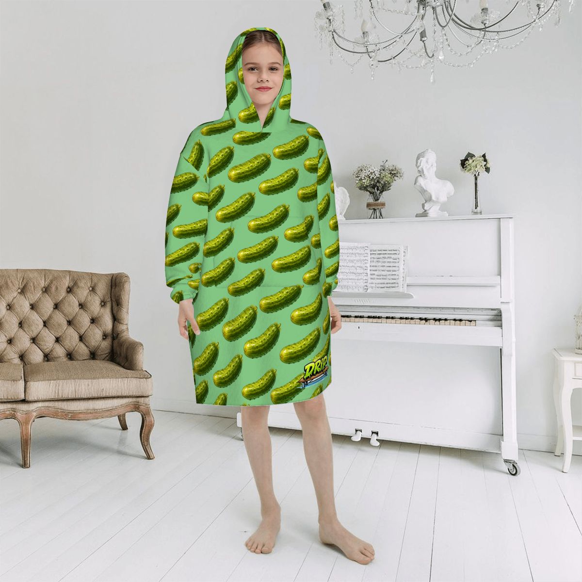 Youth Blanket Sweatshirt - Pickled Green