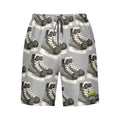 Men/Teen Swim Shorts - Hockey Skates Grey
