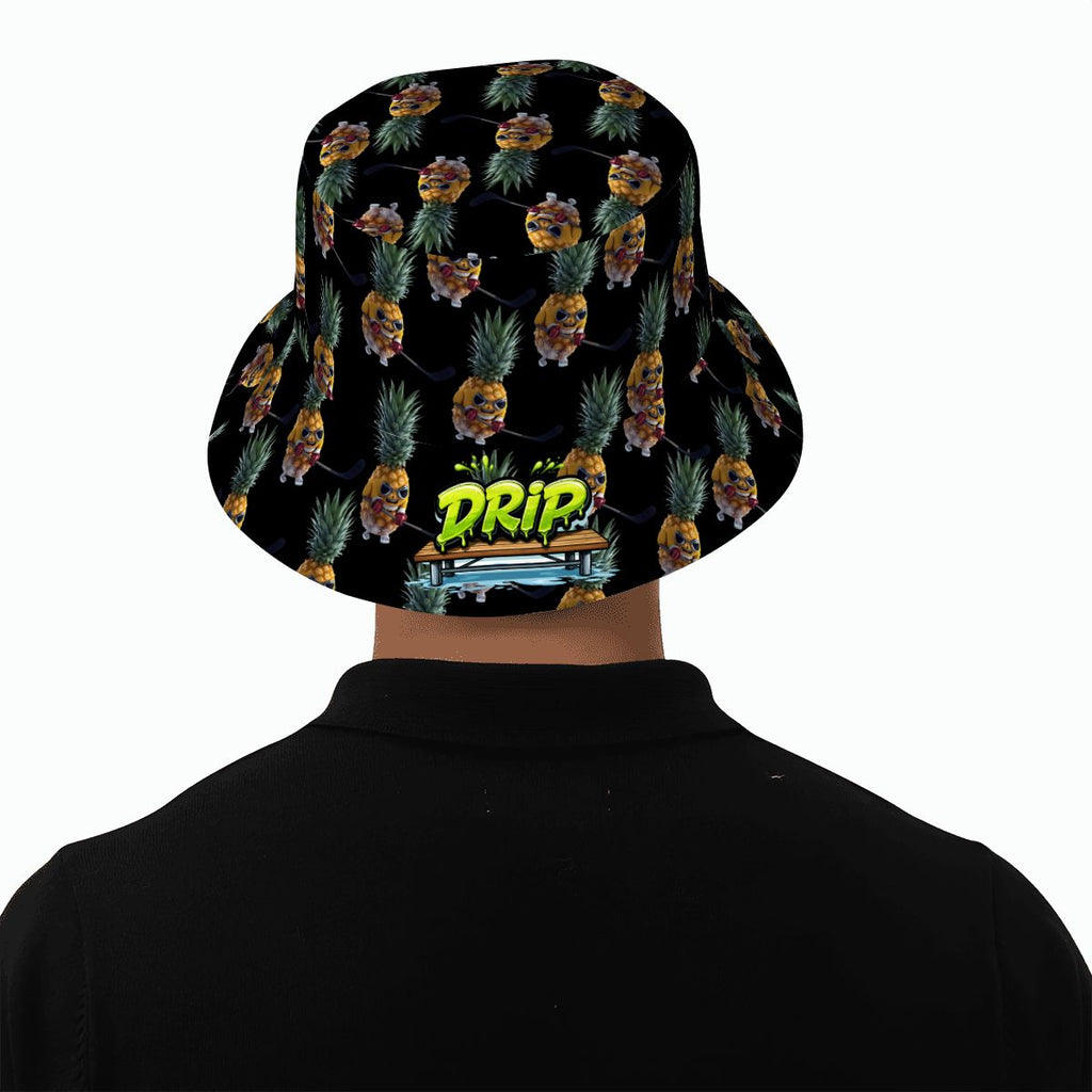 Drip Bucket Hat - Piney Snipe Black