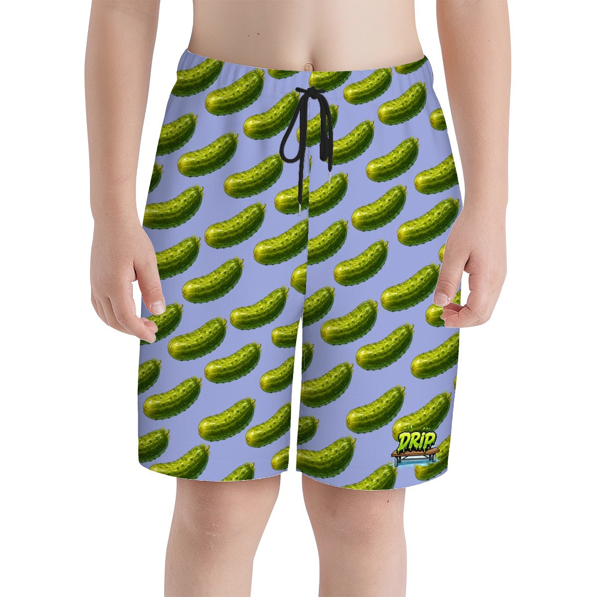 Youth Swim Shorts - Pickled Light Purple