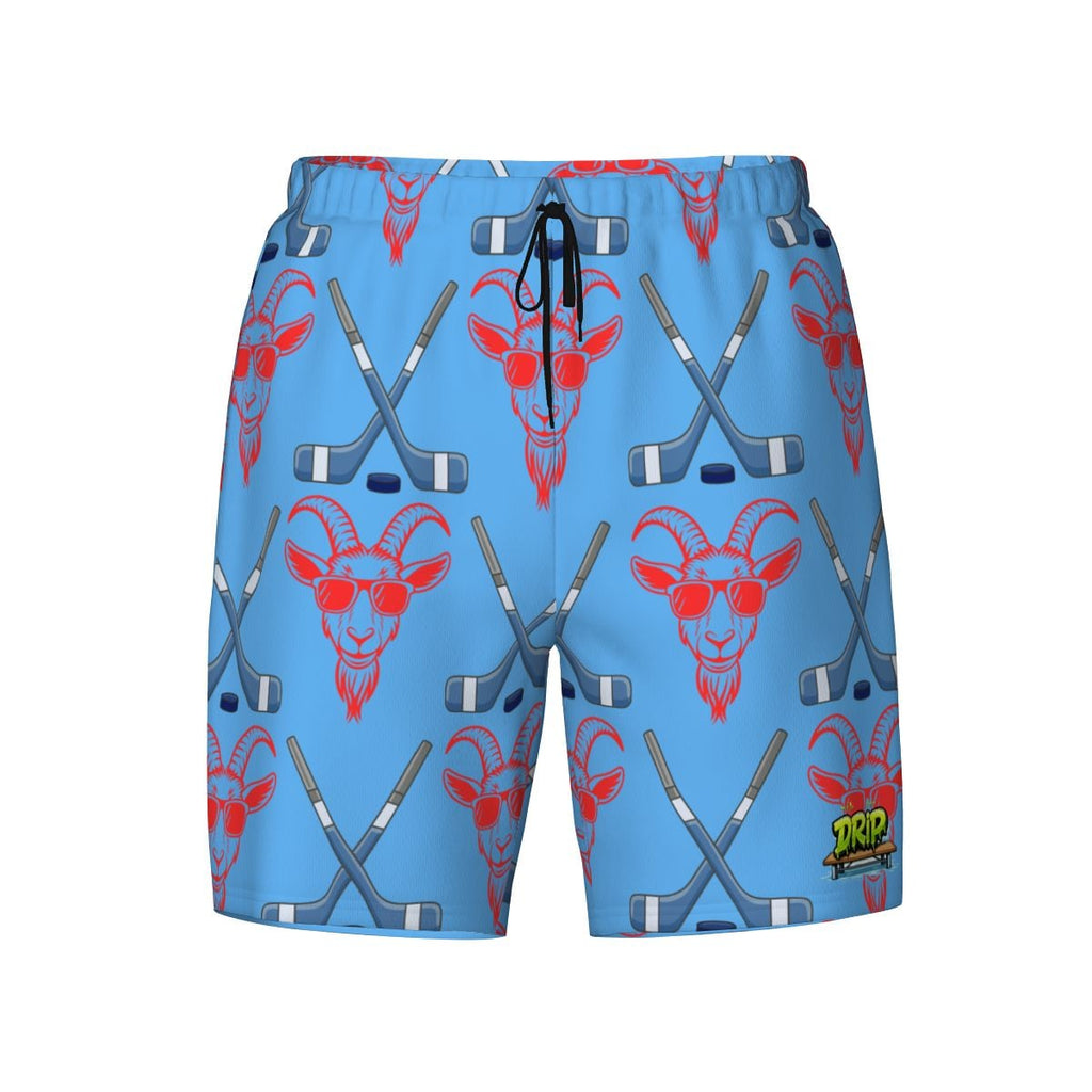 W2W Pro Mesh Hybrid Shorts - Goated Hockey Sky Blue