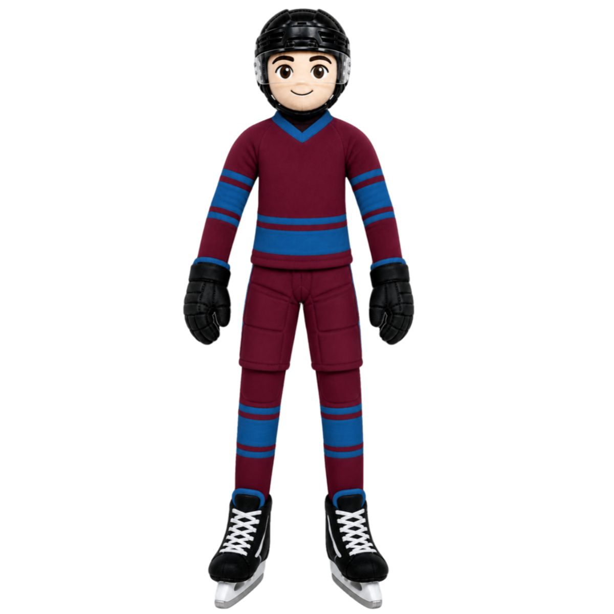 Drip Dude - Maroon/Blue