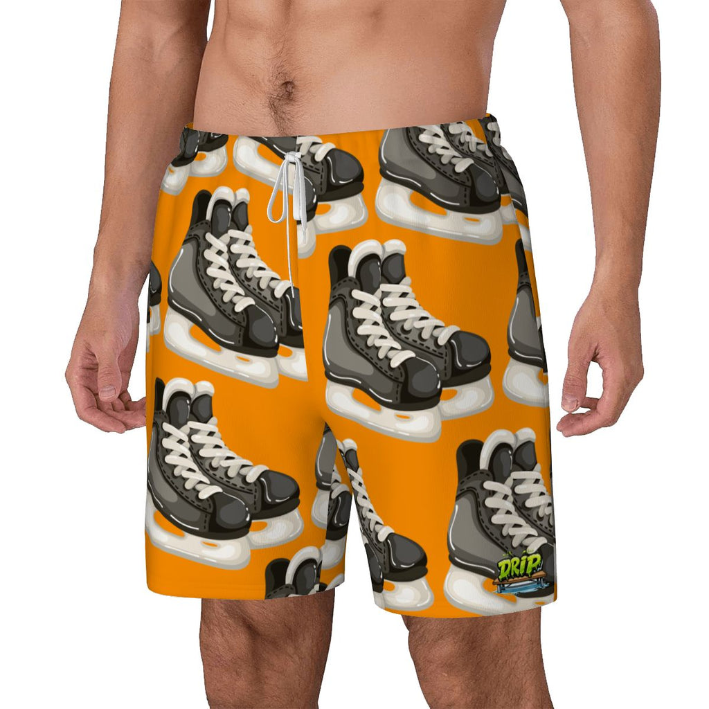W2W Pro Mesh Hybrid Shorts - Hockey Skates Classic Orange