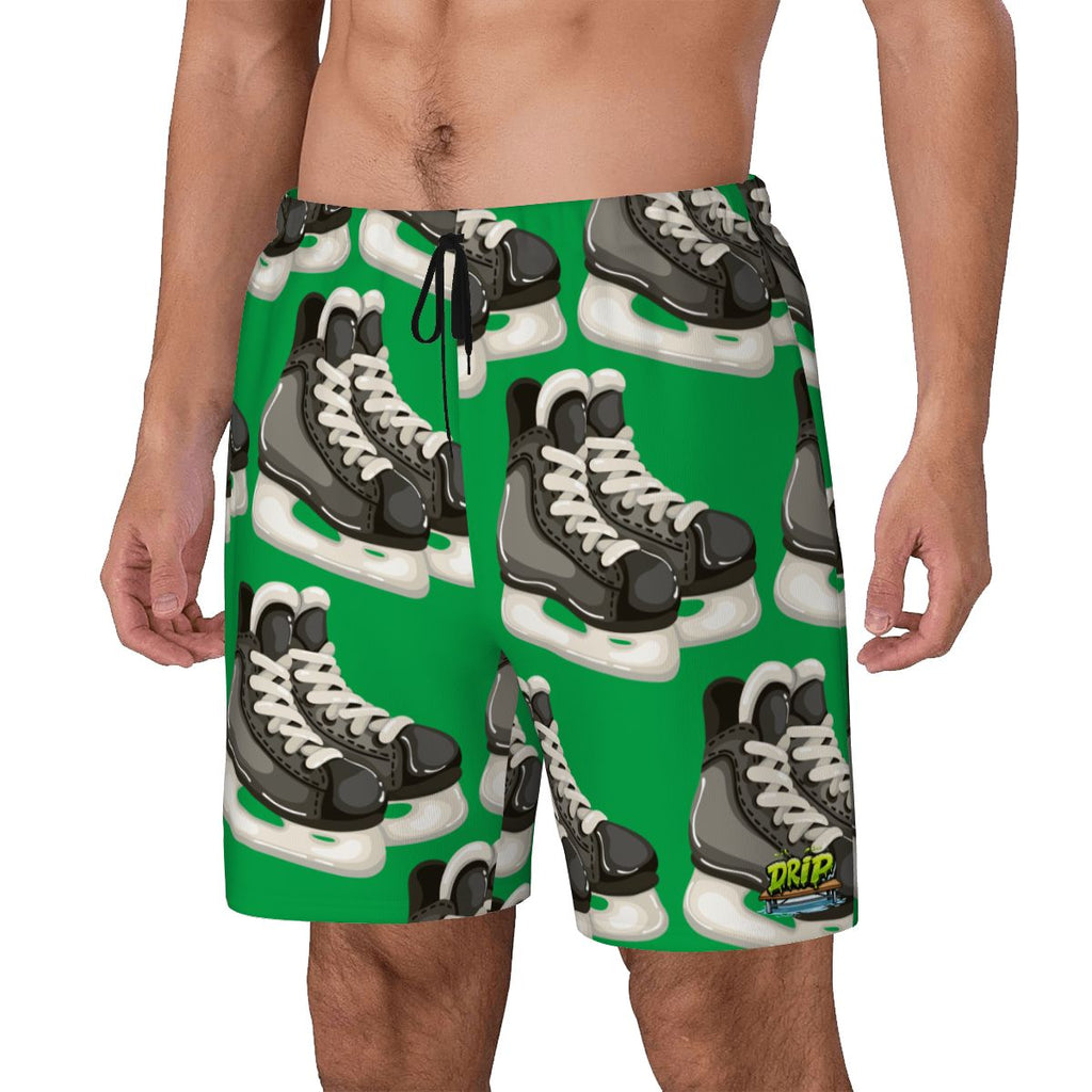 W2W Pro Mesh Hybrid Shorts - Hockey Skates Classic Green