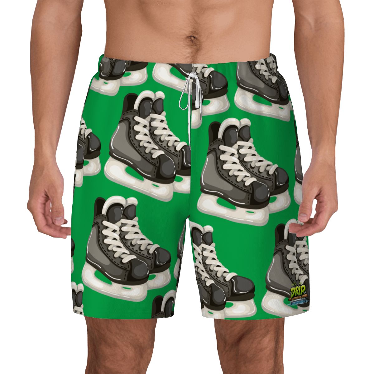 W2W Pro Mesh Hybrid Shorts - Hockey Skates Classic Green