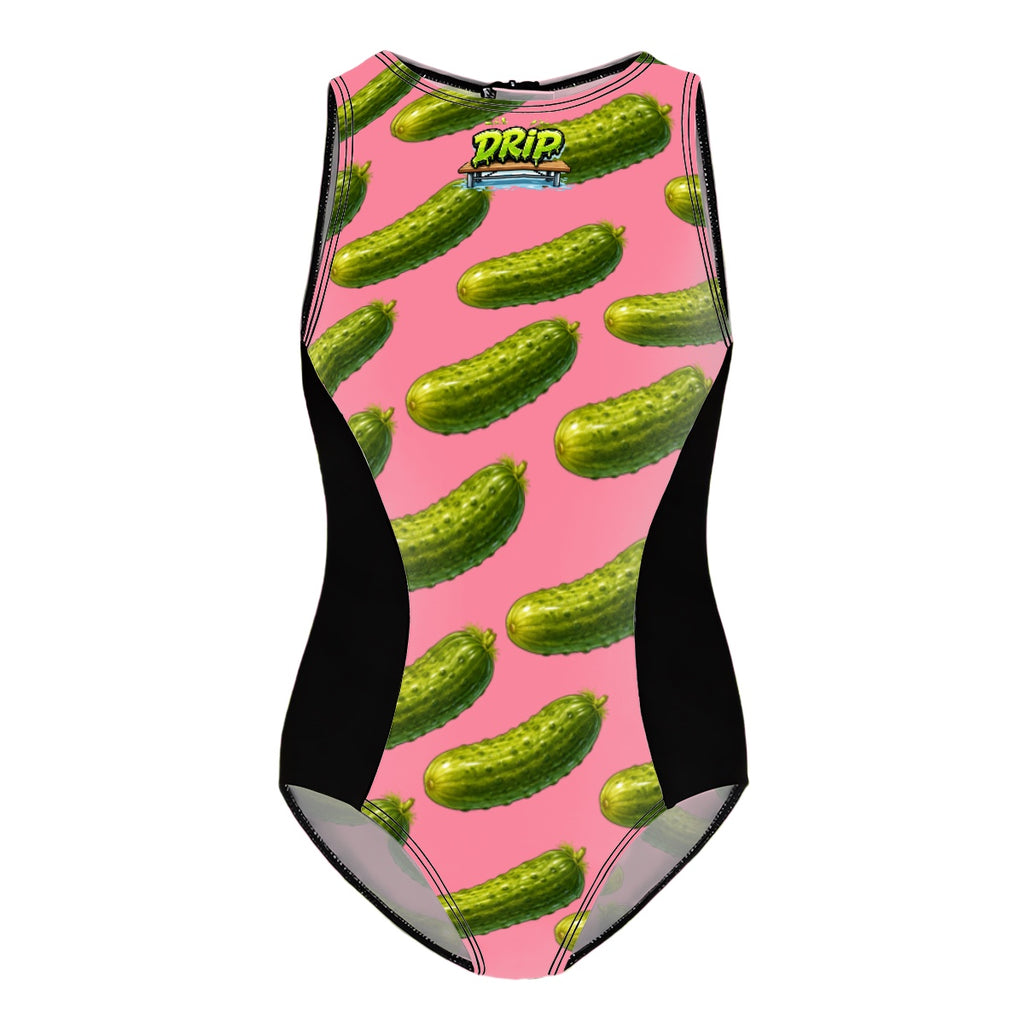 Girls One Piece Swimsuits - Pickled Pink