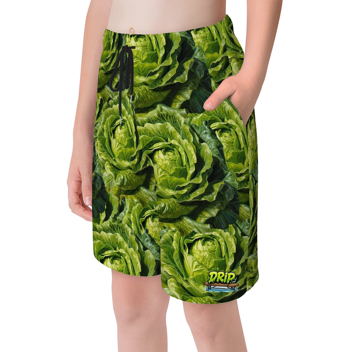 Youth Swim Shorts - Lettuce Everywhere