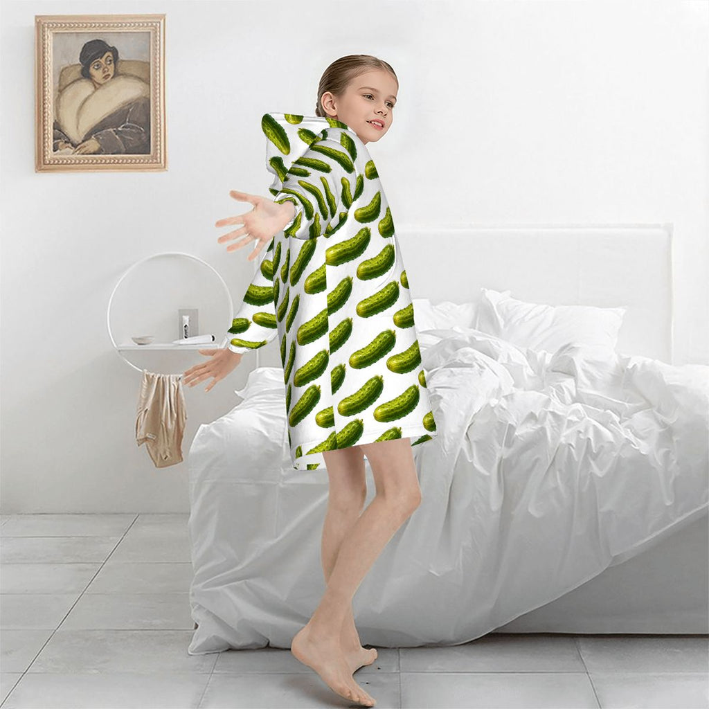 Youth Blanket Sweatshirt - Pickled White