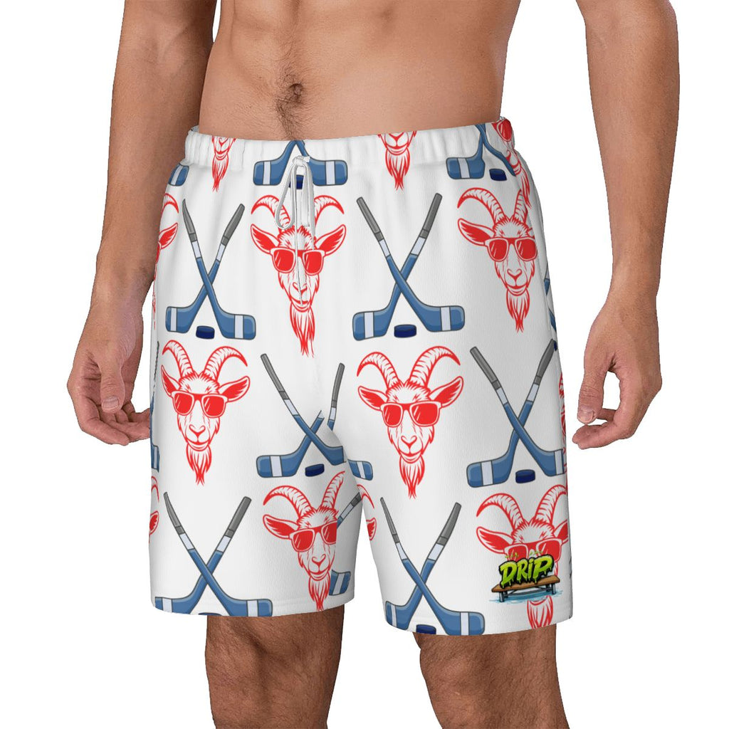 W2W Pro Mesh Hybrid Shorts - Goated Hockey White