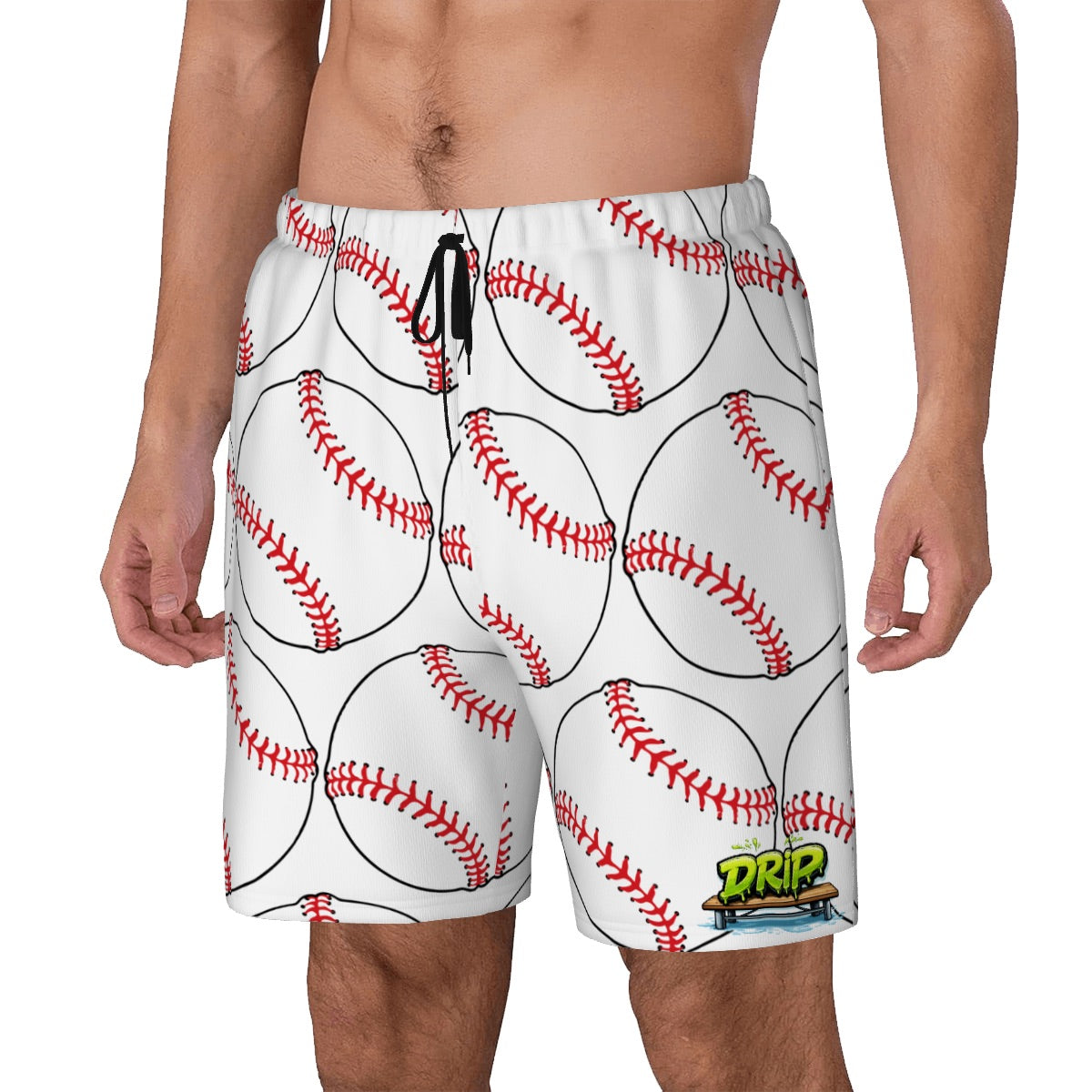 W2W Pro Mesh Hybrid Shorts - Classic White Baseball