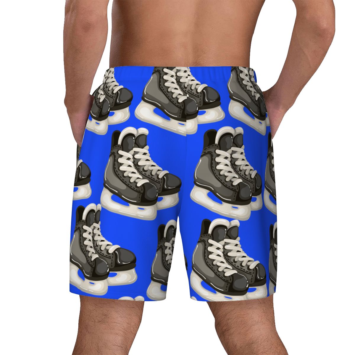 W2W Pro Mesh Hybrid Shorts - Hockey Skates Royal Blue