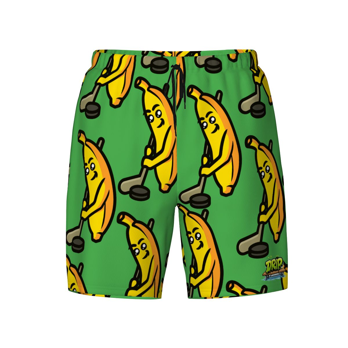 W2W Pro Mesh Hybrid Shorts - Bananas for Hockey Green