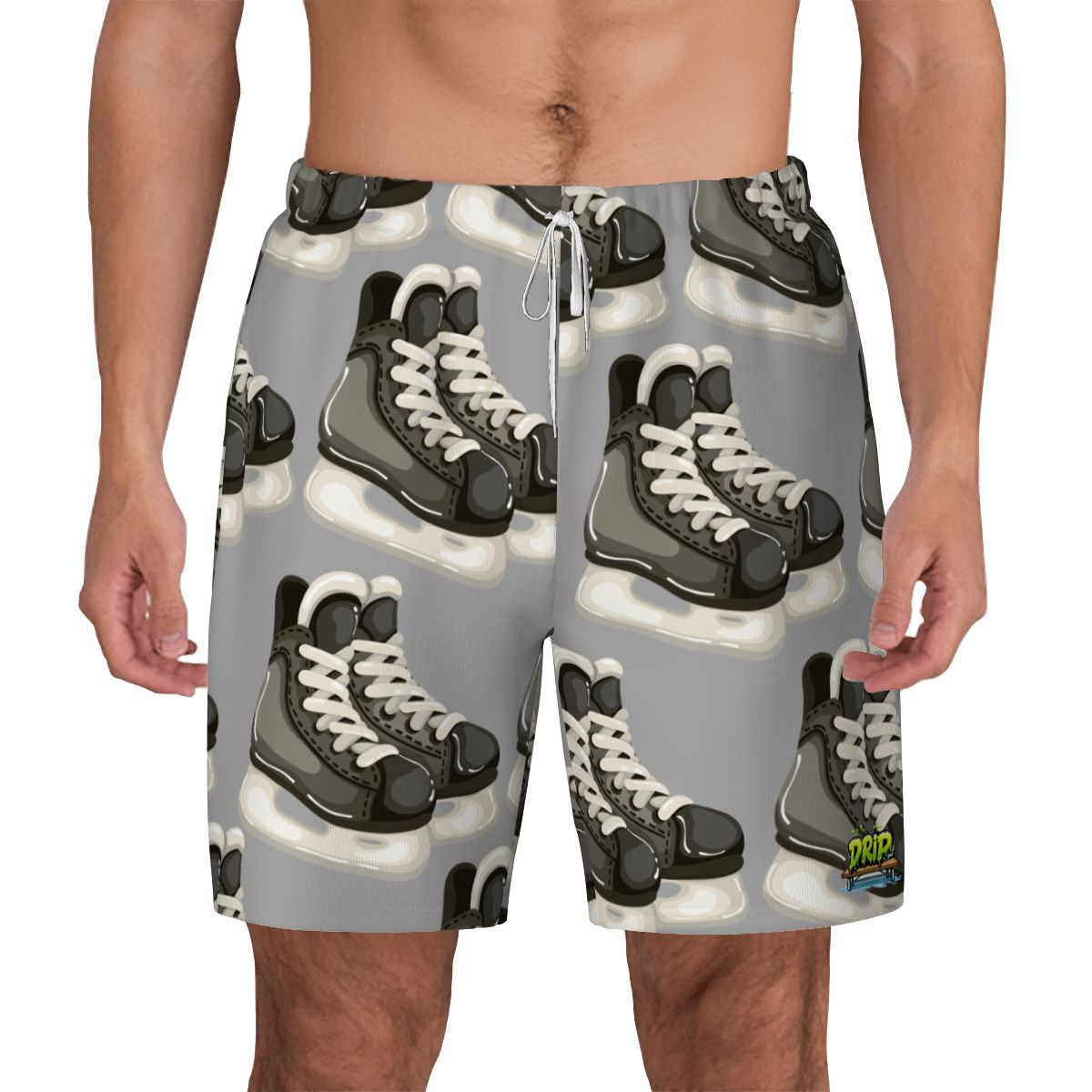 W2W Pro Mesh Hybrid Shorts - Hockey Skates Grey