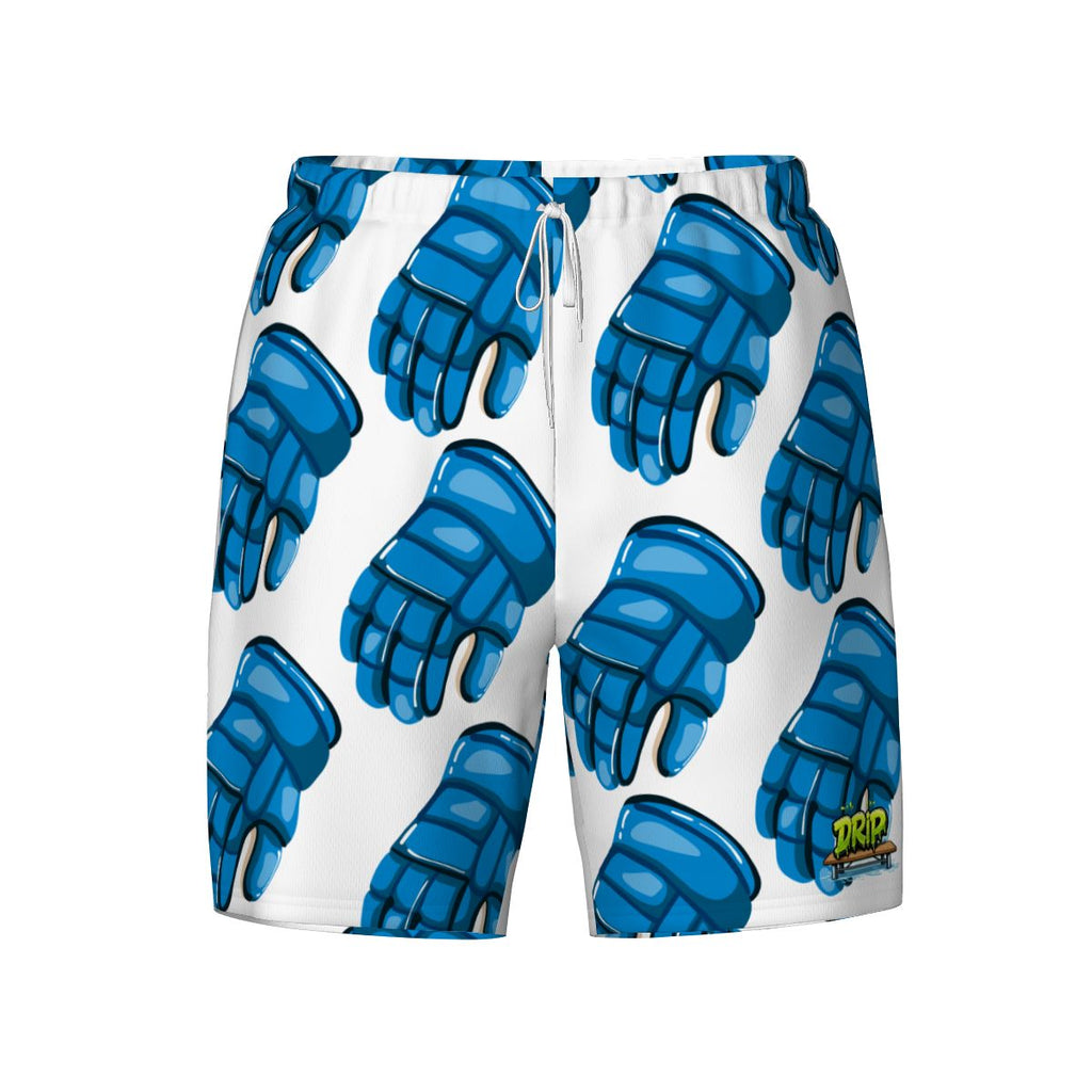 W2W Pro Mesh Hybrid Shorts - Blue Hockey Glove White