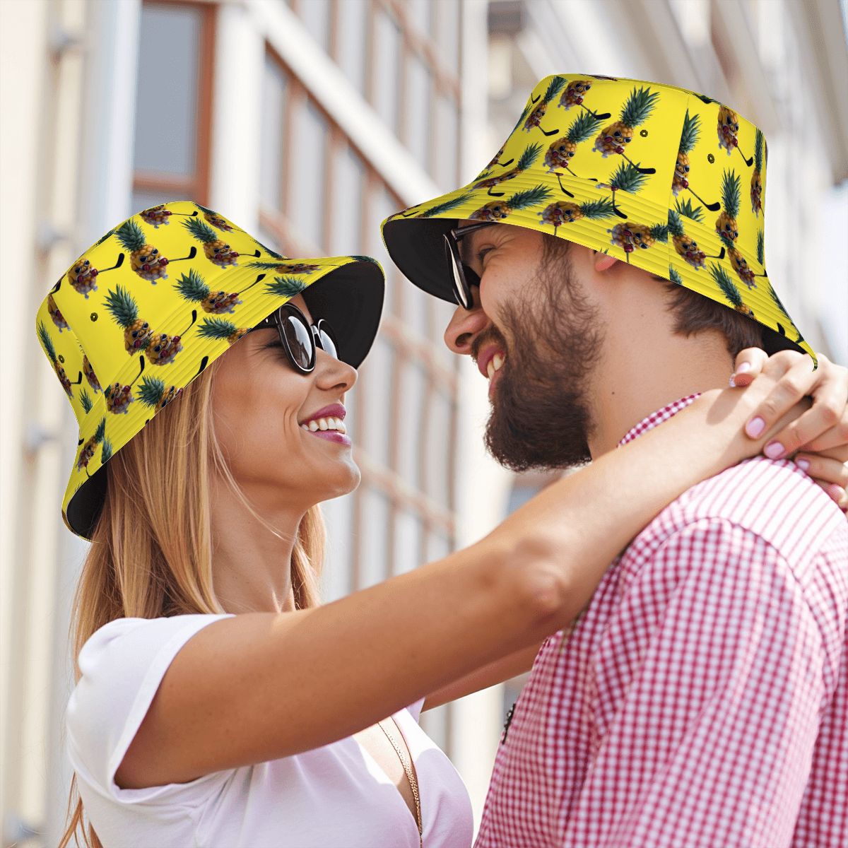 Drip Bucket Hat - Piney Snipe Yellow