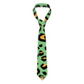 Game Day Tie - Drip Bench Leopard Jungle Green