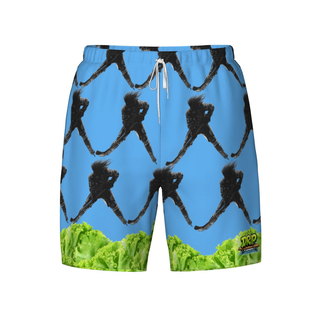 W2W Pro Mesh Hybrid Shorts - Lettuce Hockey Hair Flo Blue