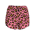 Drip Bench Women's Shorts - Leopard Pink
