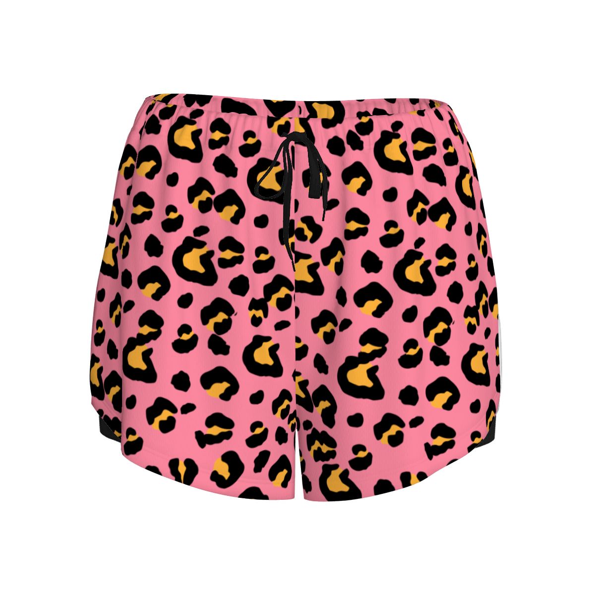 Drip Bench Women's Shorts - Leopard Pink
