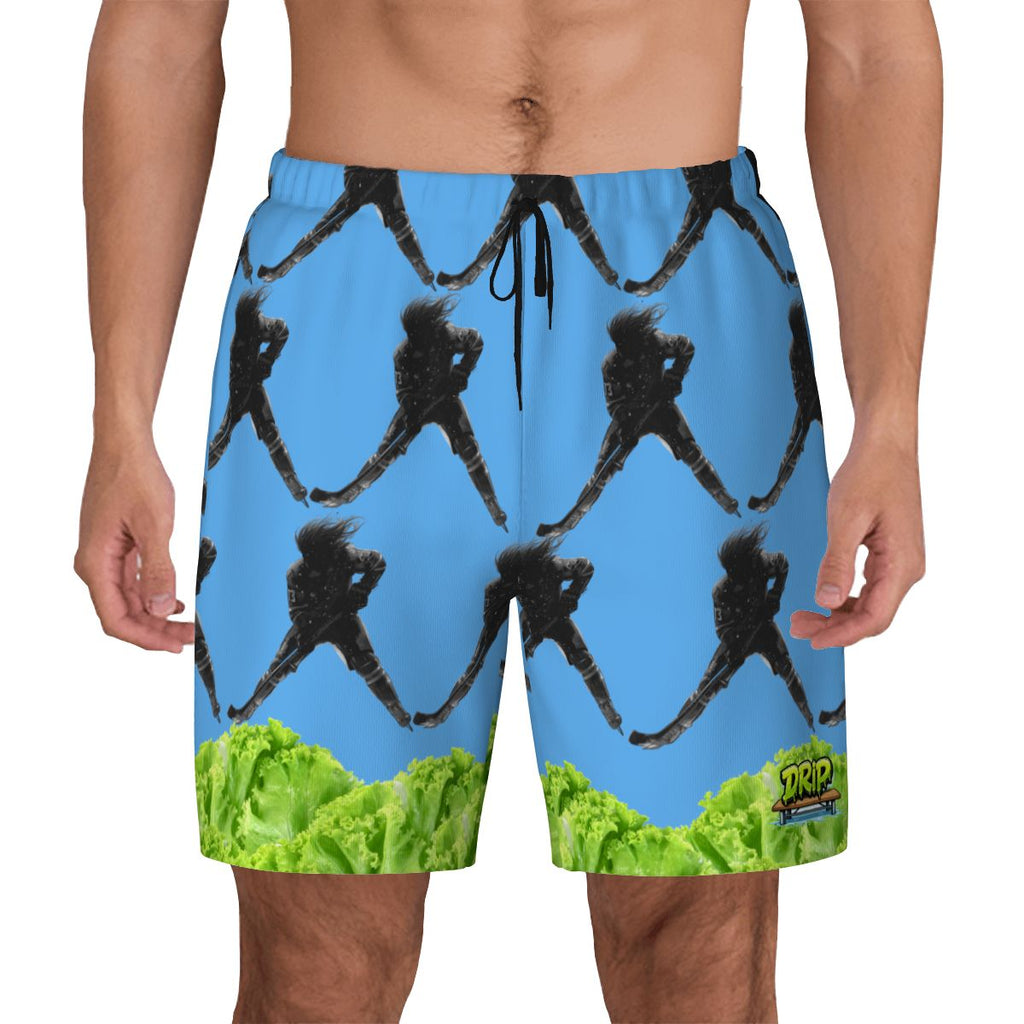 W2W Pro Mesh Hybrid Shorts - Lettuce Hockey Hair Flo Blue