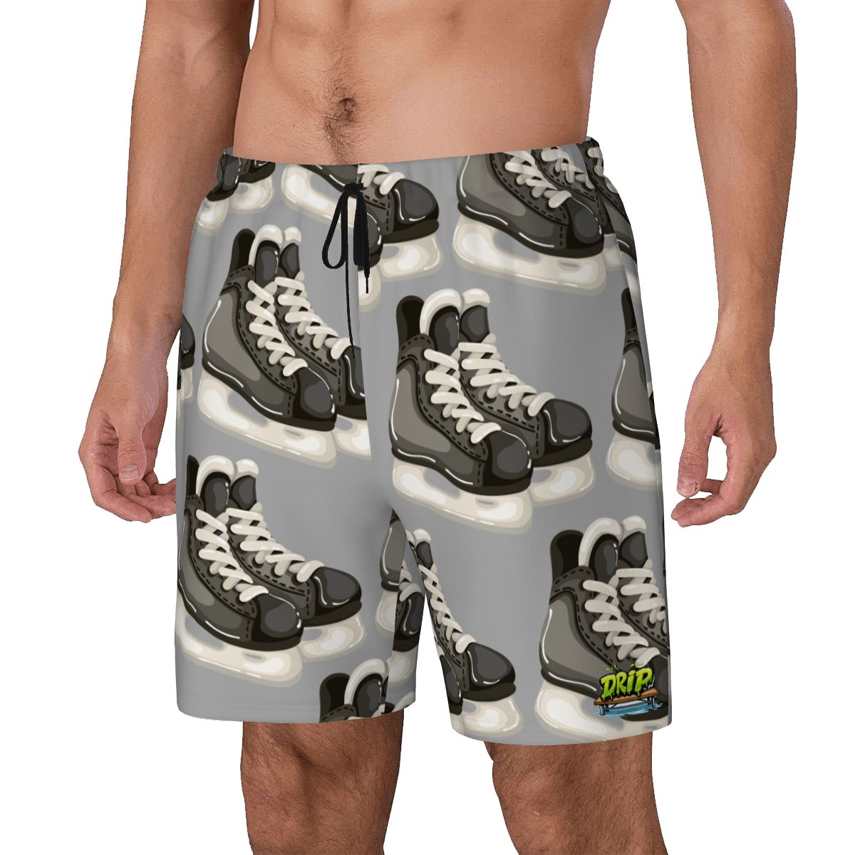 W2W Pro Mesh Hybrid Shorts - Hockey Skates Grey