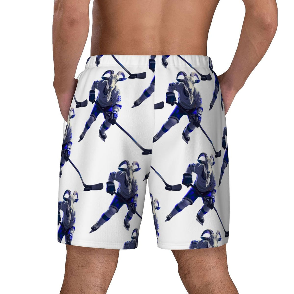 W2W Pro Mesh Hybrid Shorts - The Hockey Goat White
