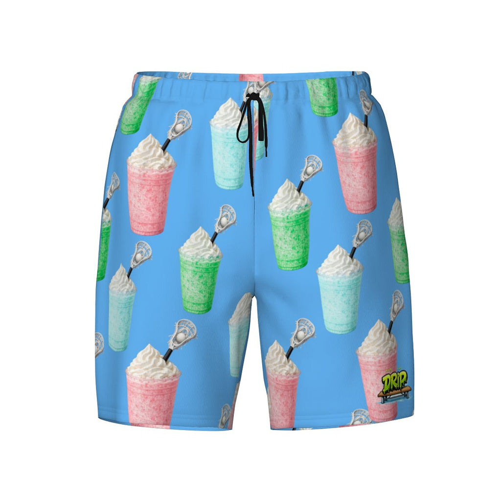 W2W Pro Mesh Hybrid Shorts - Ice Cream Lacrosse Sky Blue