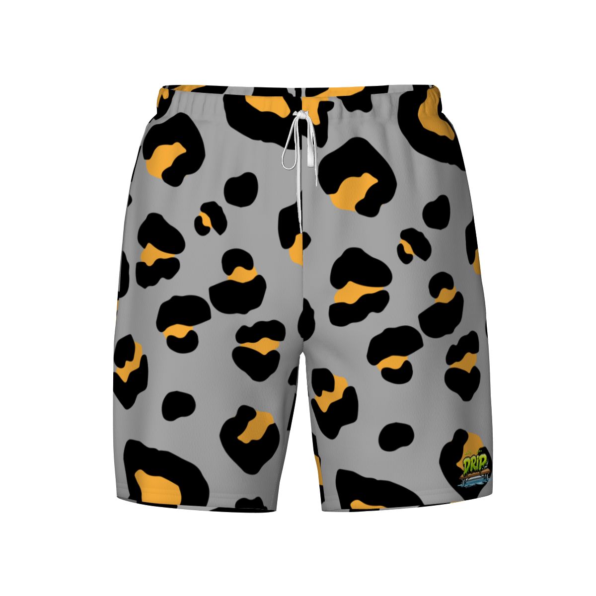 W2W Pro Mesh Hybrid Shorts - Drip Bench Leopard Grey