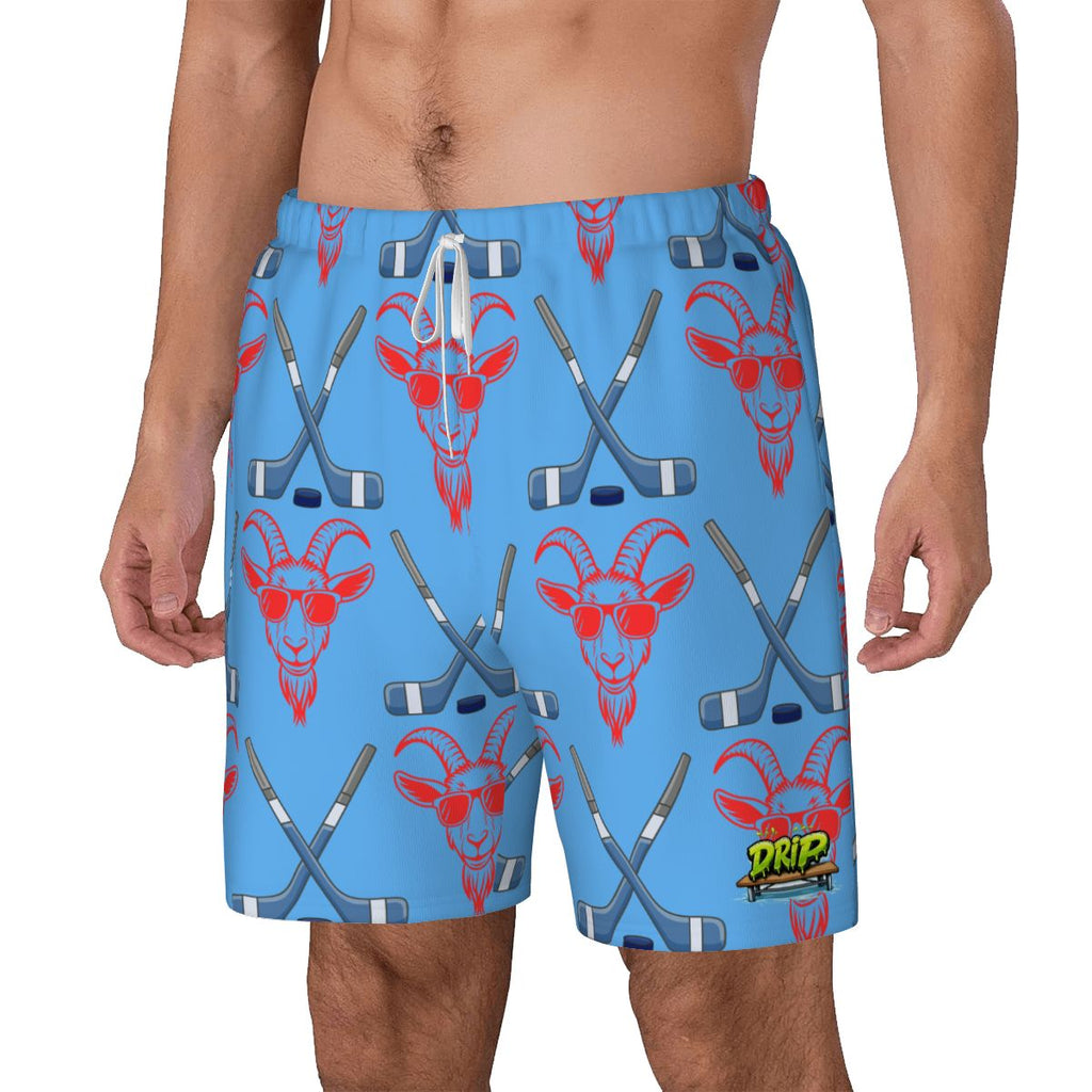 W2W Pro Mesh Hybrid Shorts - Goated Hockey Sky Blue