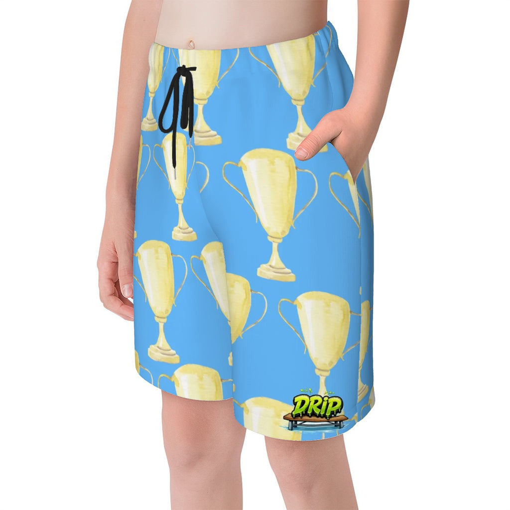Youth Swim Shorts - Trophy Blue