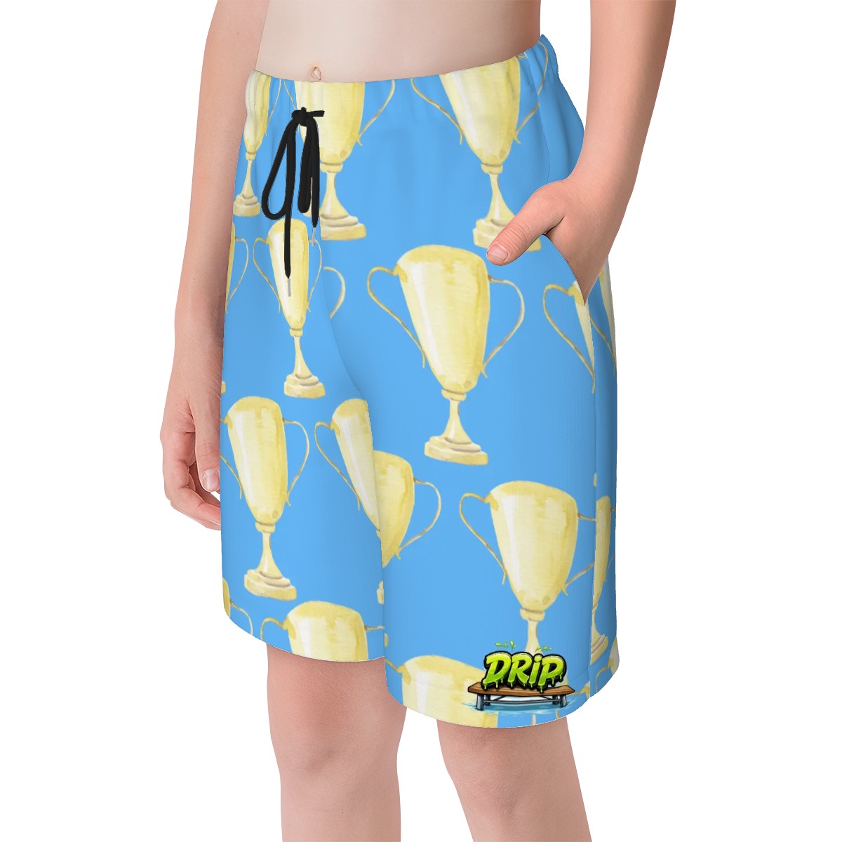 Youth Swim Shorts - Trophy Blue