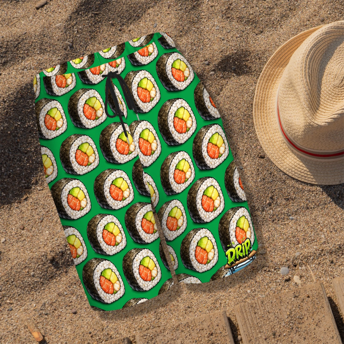 Youth Swim Shorts - Sushi