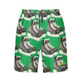 Water to Workout Hybrid Shorts - Hockey Skates Classic Green