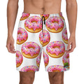 W2W Pro Mesh Hybrid Shorts - Pink Donuts White