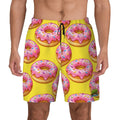W2W Pro Mesh Hybrid Shorts - Pink Donuts Yellow