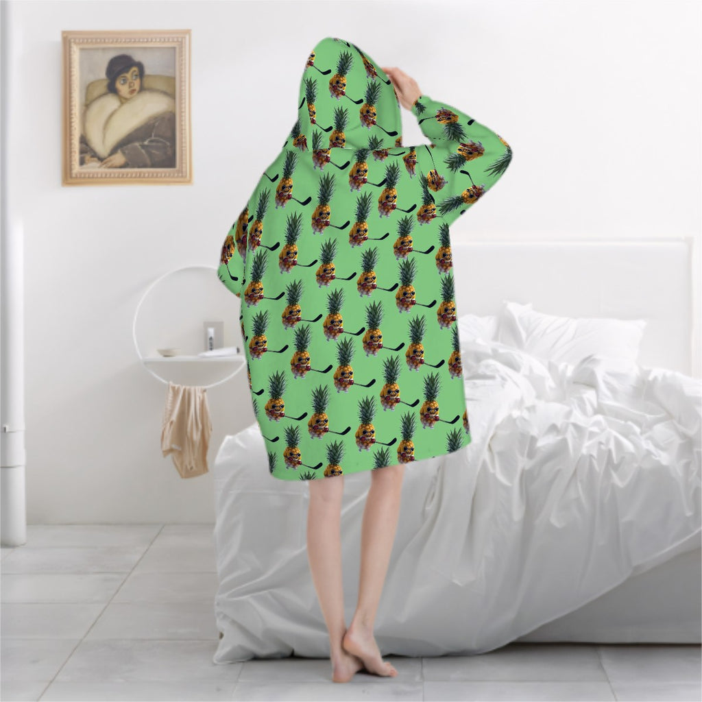 Adult Blanket Sweatshirt - Piney Snipes Jungle Green